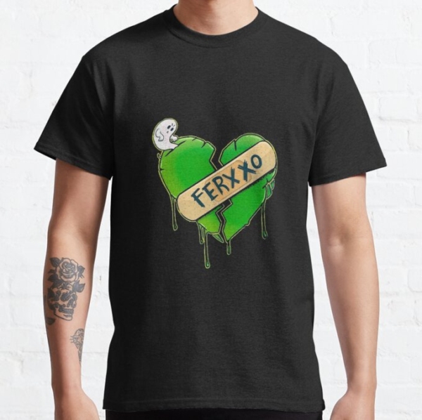 Broken Heart FERXXO Sticker Animated Feid Happy Birthday Ferxxo T-Shirt 2