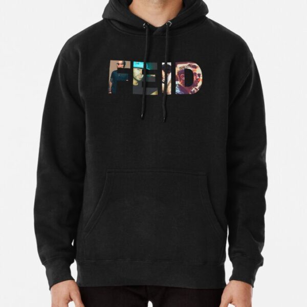 Feid Classic Tee Feid Sticker Hoodie FE124 1