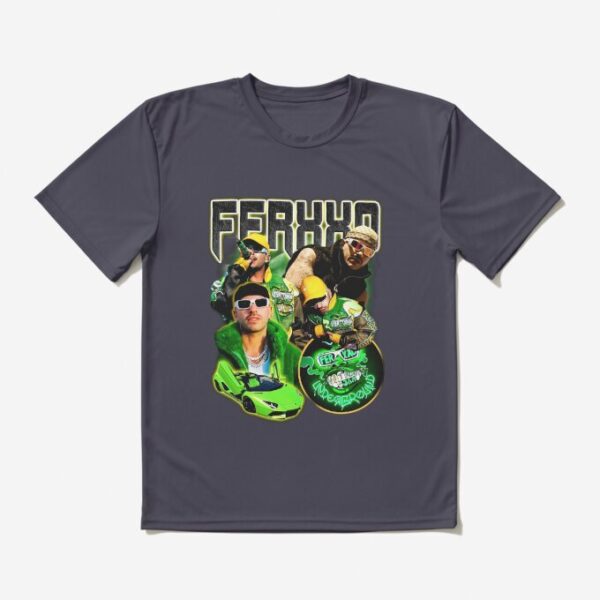 Feid Ferxxo Green Essential T-Shirt 8