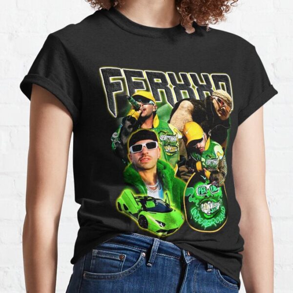 Feid Ferxxo Green Essential T-Shirt 3