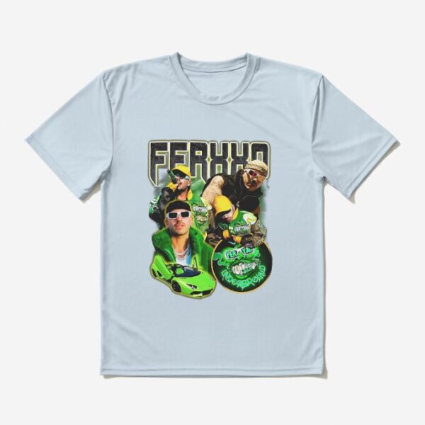 Feid Ferxxo Green Essential T-Shirt 9