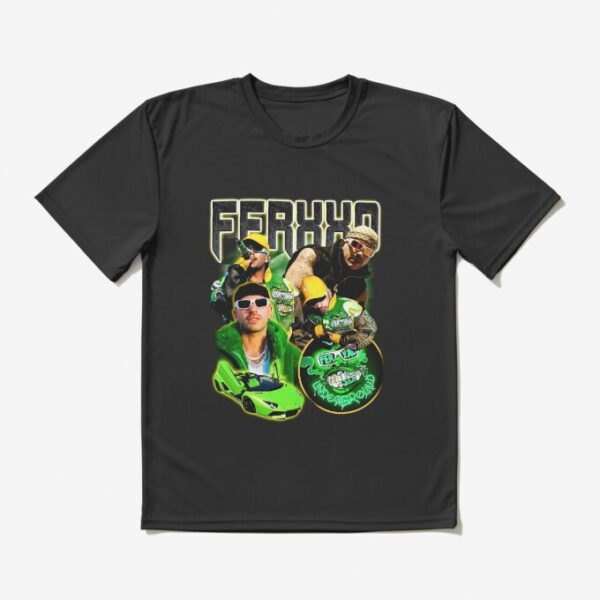 Feid Ferxxo Green Essential T-Shirt 5