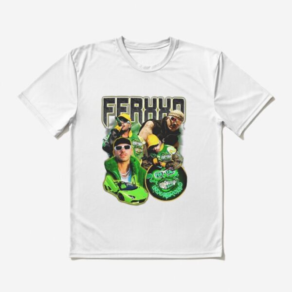 Feid Ferxxo Green Essential T-Shirt 6