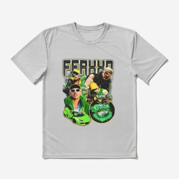 Feid Ferxxo Green Essential T-Shirt 7