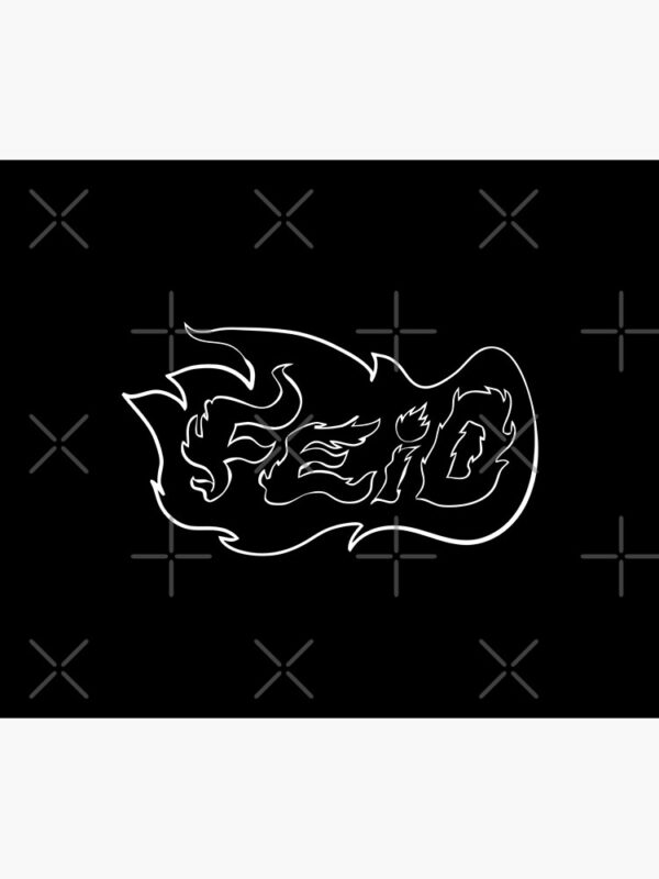 Feid Flame Graphic Mouse Pad 3