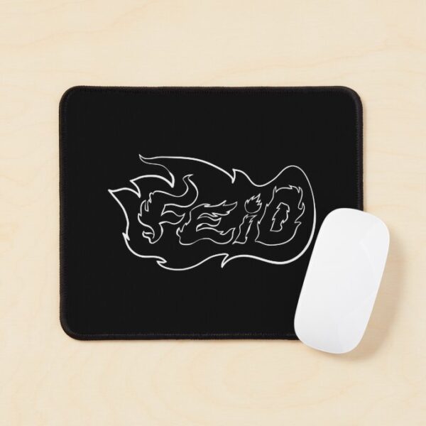 Feid Flame Graphic Mouse Pad 1