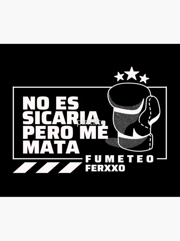 Feid FUMETEO by Pintiita T-Shirt Mouse Pad 3