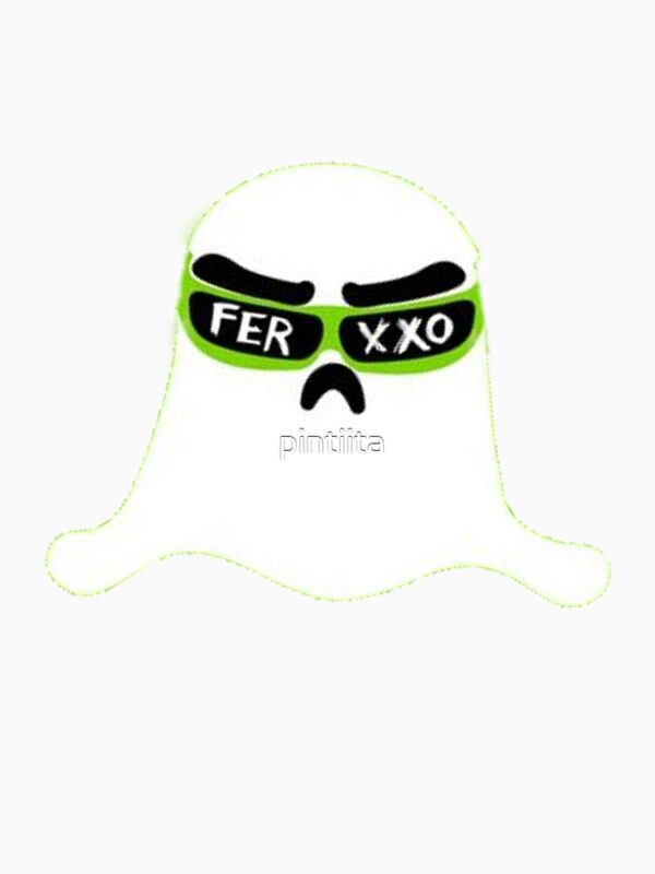 Feid Ghost Logo Ferxxo Glasses Rap Fan Sweatshirt 3