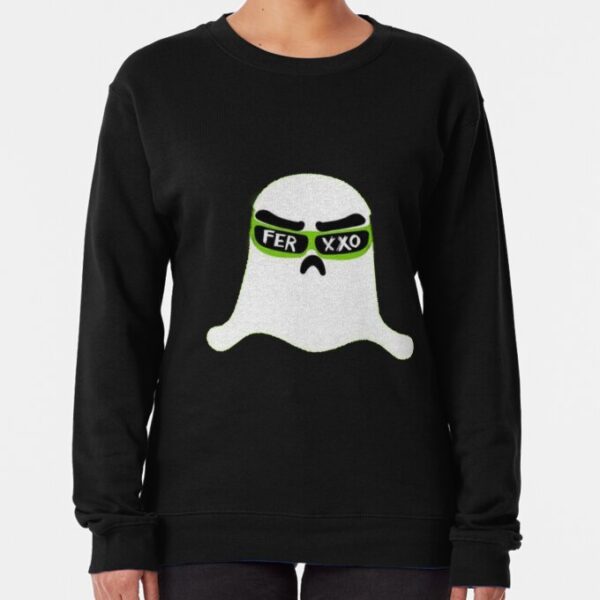 Feid Ghost Logo Ferxxo Glasses Rap Fan Sweatshirt 2