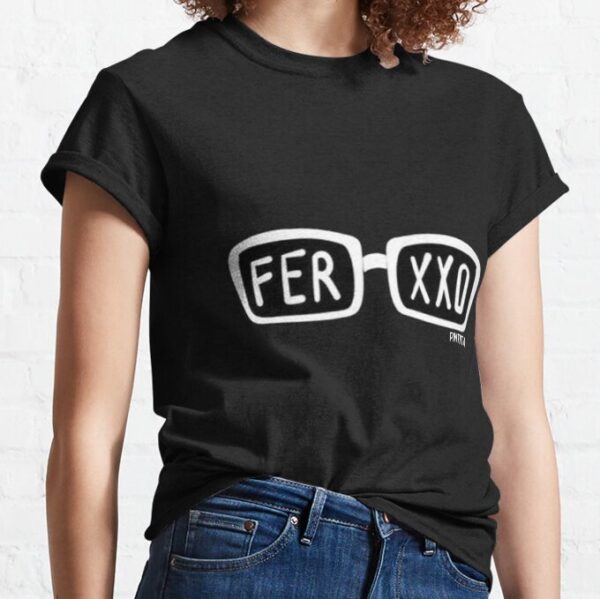 Feid Glasses Logo Ferxxo Graphic T-Shirt 3