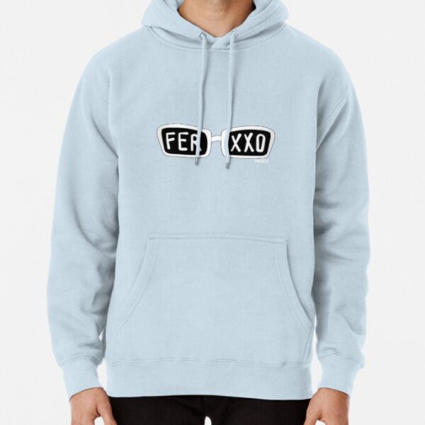 Feid Logo Glasses Graphic Hoodie 8