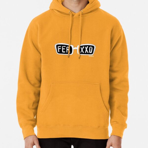 Feid Logo Glasses Graphic Hoodie 10