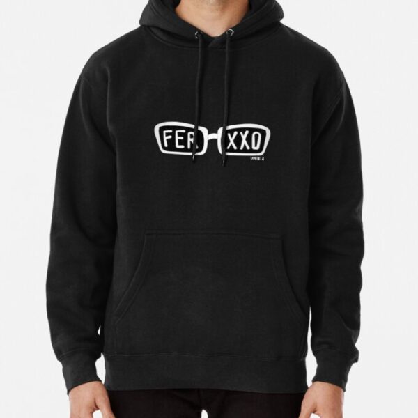 Feid Logo Glasses Graphic Hoodie 4