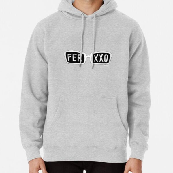 Feid Logo Glasses Graphic Hoodie 6