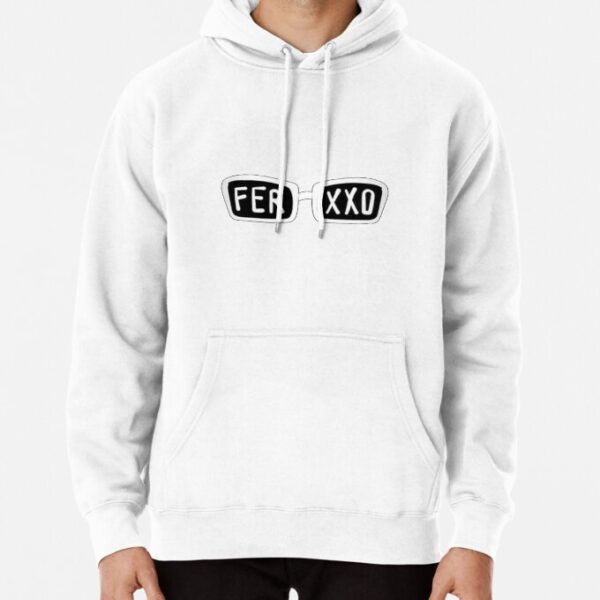 Feid Logo Glasses Graphic Hoodie 5