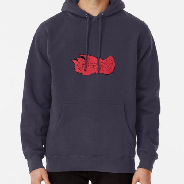 Feid Logo Red Hoodie 7