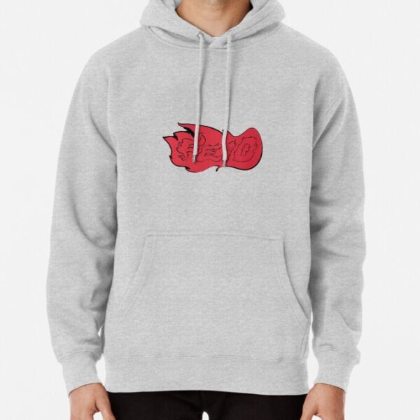 Feid Logo Red Hoodie 6