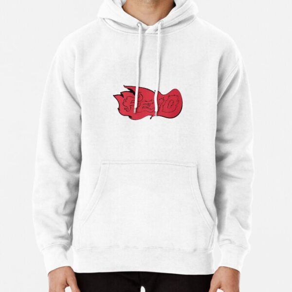 Feid Logo Red Hoodie 5