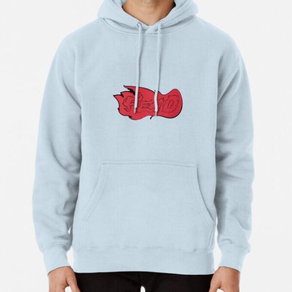 Feid Logo Red Hoodie 8