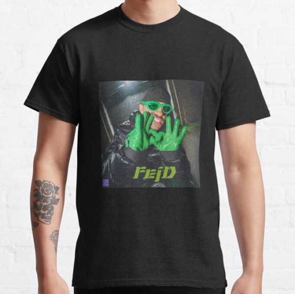 Feid Merch T-Shirt Sixdo Cover Graphic T-Shirt 2