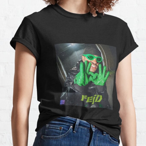 Feid Merch T-Shirt Sixdo Cover Graphic T-Shirt 3