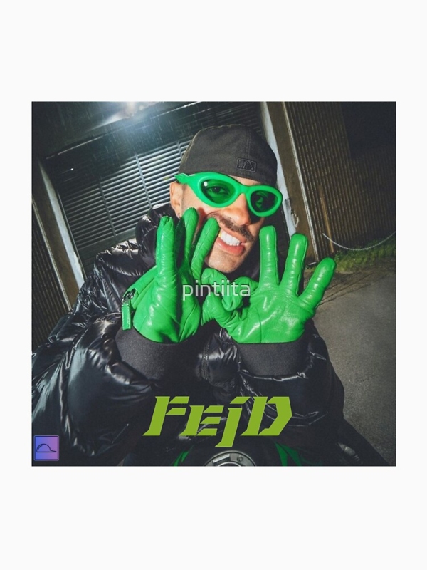 Feid Sixdo Cover Tee Hoodie 3