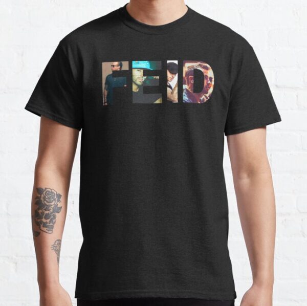 Feid T-Shirt Feid Sticker Graphic T-Shirt 2