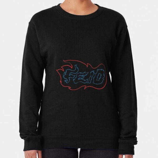 Feid White Logo Ferxxo Rapper Fan Sweatshirt 2