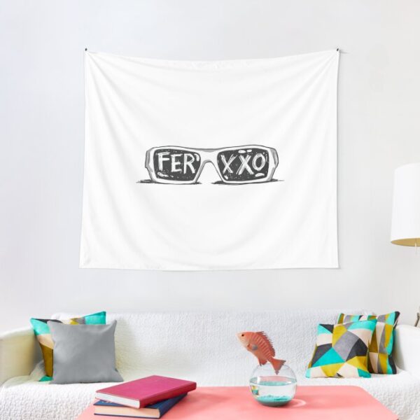 Feid x Ferxxo Glasses Tapestry Eyewear Wall Art 1