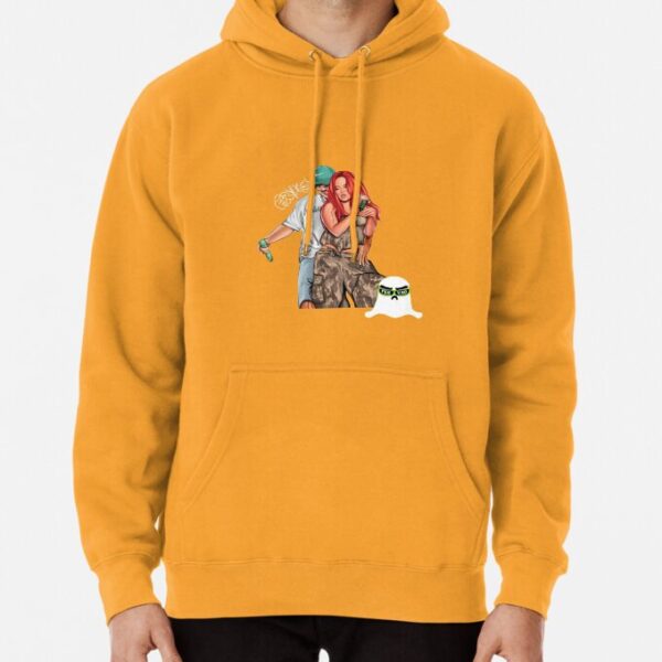 Feid x Karol G Graphic Hoodie 10