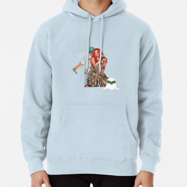 Feid x Karol G Graphic Hoodie 8