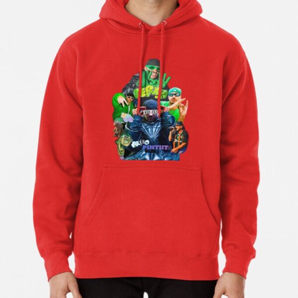 Feid x Pintiita Collage Graphic Hoodie 9