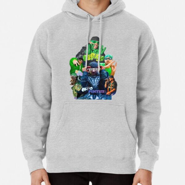 Feid x Pintiita Collage Graphic Hoodie 6