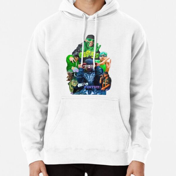 Feid x Pintiita Collage Graphic Hoodie 5