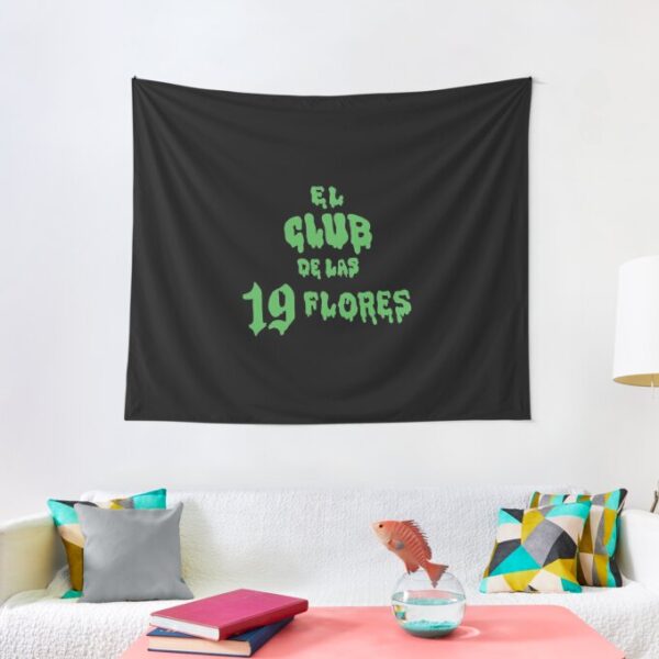 Ferxxo Flower Club T-Shirt Tapestry - Ferxxo Sticker Wall Hanging 1