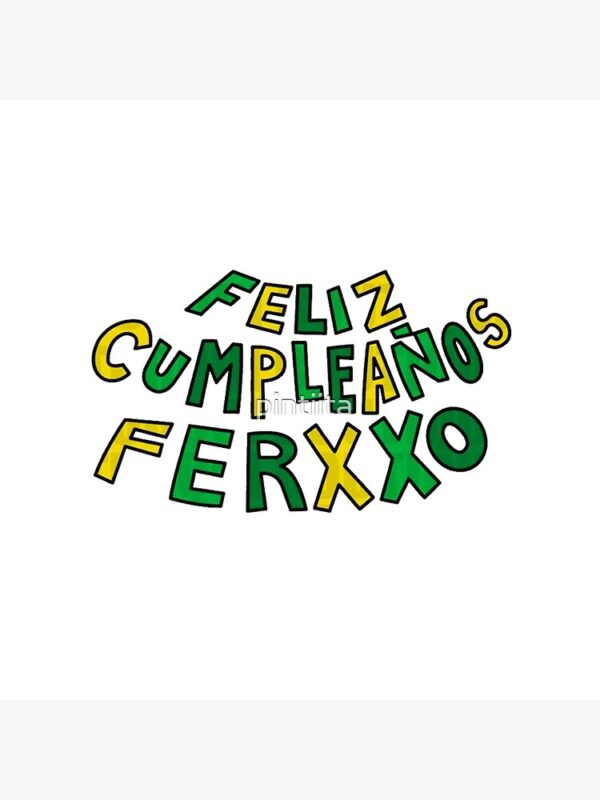 Happy Birthday Ferxxo T-Shirt & Feid Sticker Tote Bag 2