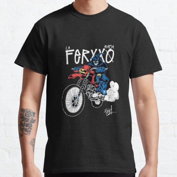 La Mafia del FERXXO T-Shirt Feid's Logo Graphic T-Shirt 2