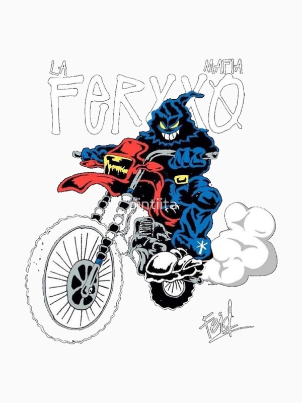 La Mafia del FERXXO T-Shirt Feid's Logo Graphic T-Shirt 4