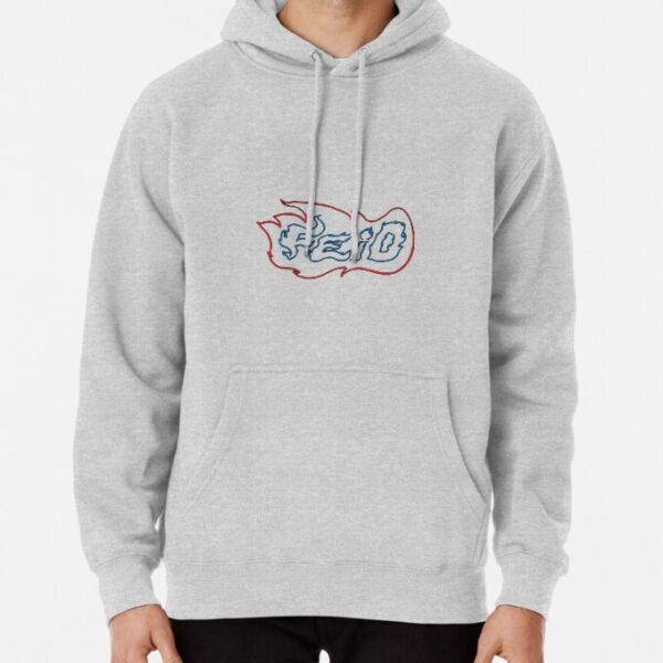 Logo White Hoodie 6