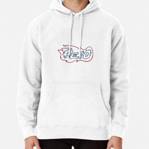 Logo White Hoodie 5