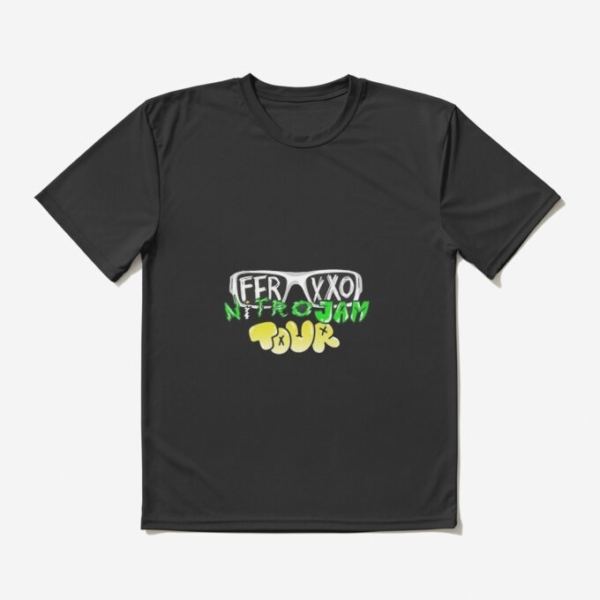 T-Shirt Logo Ferxxo Nitro Jam Tour Feid Official Merch T-Shirt 5