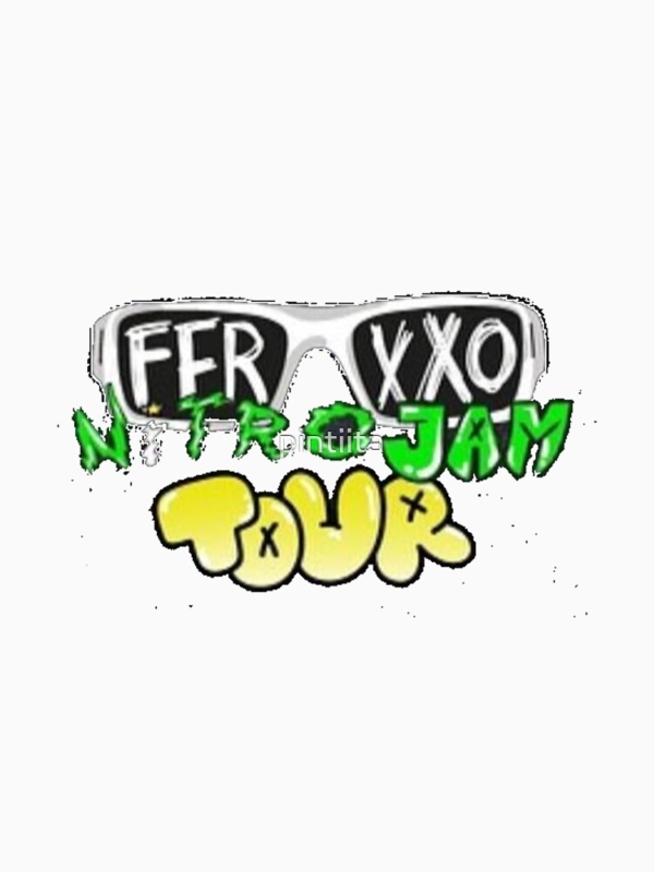 T-Shirt Logo Ferxxo Nitro Jam Tour Feid Official Merch T-Shirt 4