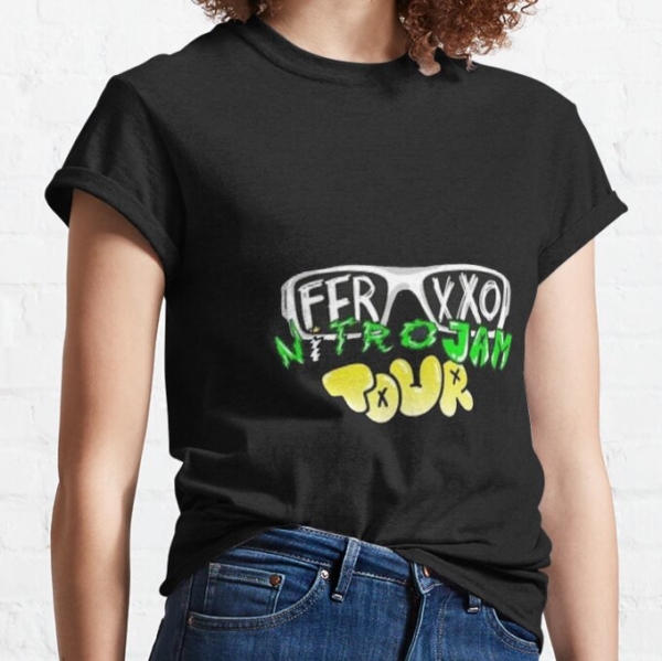 T-Shirt Logo Ferxxo Nitro Jam Tour Feid Official Merch T-Shirt 3