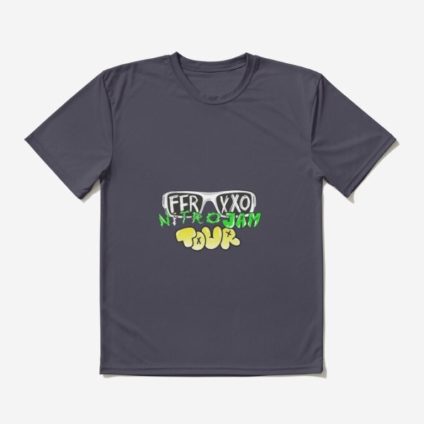 T-Shirt Logo Ferxxo Nitro Jam Tour Feid Official Merch T-Shirt 8