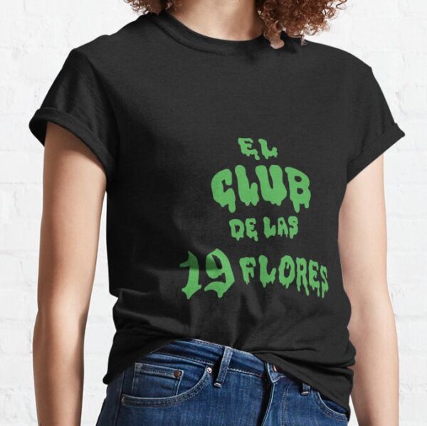 The Club of the 19 Flowers by FERXXO FERXXO Sticker Graphic T-Shirt 3