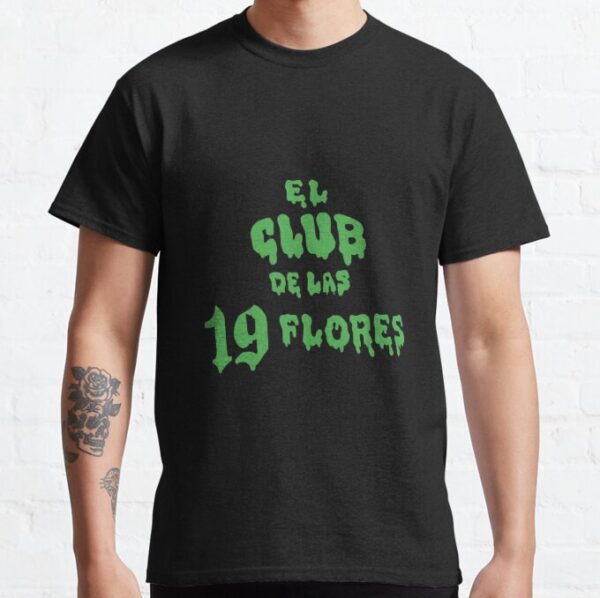 The Club of the 19 Flowers by FERXXO FERXXO Sticker Graphic T-Shirt 2